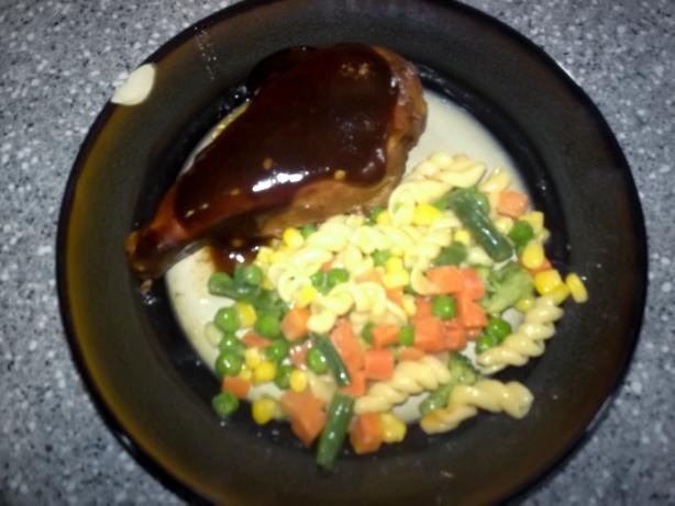 Sweet Baby Ray's Crock Pot Barbecue Chicken. Photo by PSU Lioness