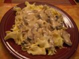 Beef Stroganoff. Photo by chia