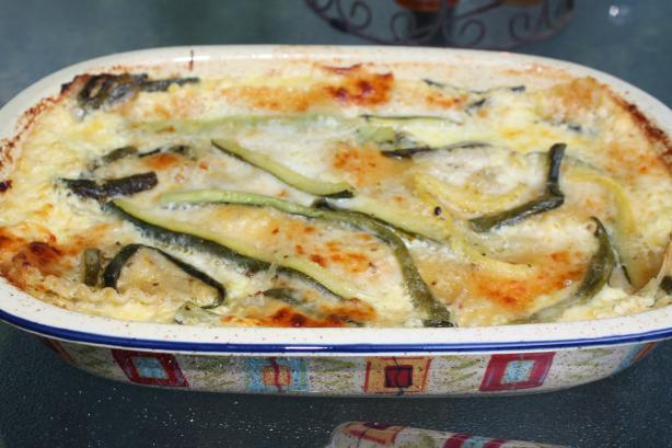Corn and Poblano Lasagna. Photo by manish102