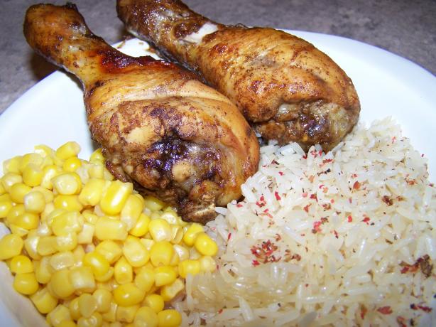 Mock Jerk Style Chicken Legs. Photo by Diana #2