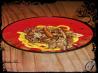 Beef Tips & Crispy Parsnip Threads With Horseradish Cream Sa. Recipe by Chef Buggsy Mate