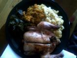 Un-Stuffed Cornish Hen