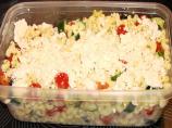 Fresh Greek Pasta Salad. Photo by Boomette