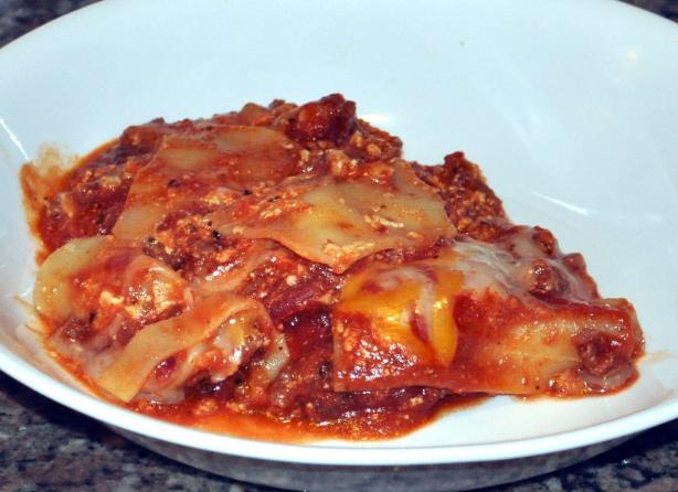 One Skillet Lasagna. Photo by KateL