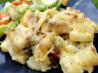 Cheesy Scalloped Potatoes With Bacon and Green Onions