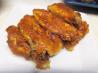 Chicken Wings With Jalapeno Pepper Sauce. Photo by alligirl