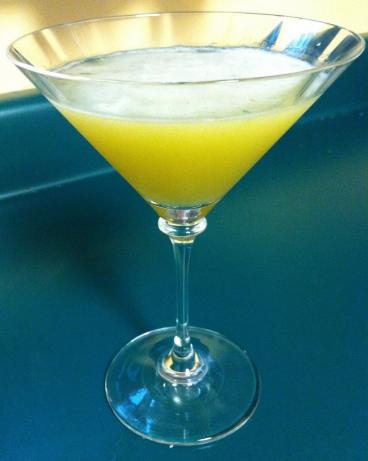 Peach Basil Martini. Photo by HisPixie