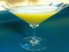 Peach Basil Martini. Recipe by HisPixie