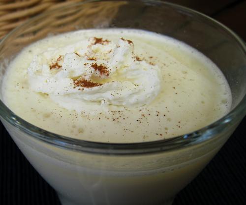 Brandied White Hot Chocolate. Photo by Caroline Cooks