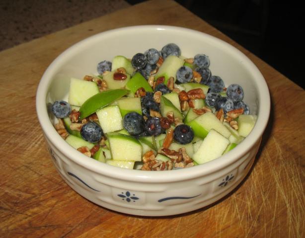 Raw Apple Salad (Vegan). Photo by Acadia*