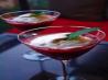 Strawberry Rhubarb Compote With a Vanilla Bean Coconut Cream