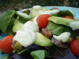 Spring Lettuces With Avocado Dressing and Pistachios