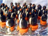 Cream Cheese Penguins. Photo by Chef Dee