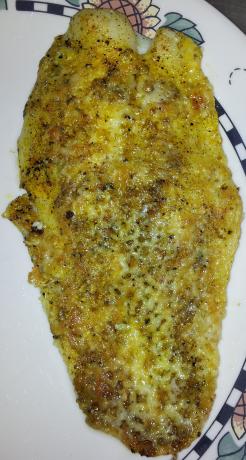 Baked Fish With Marble Cheddar Cheese. Photo by CHUZLOVE