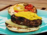 Grilled Backyard Burgundy Burgers