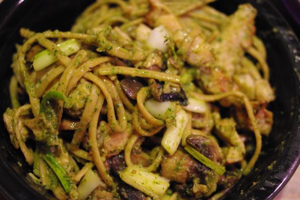 Ginger-Cilantro Linguine. Photo by Linky