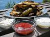 Baked Pommes Frites(Potatoes) and Kid-Friendly Dipping Sauces. Recipe by Lavender Lynn