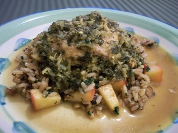 Lemony Chicken With Fresh Coriander (Madhur Jaffrey). Photo by rpgaymer