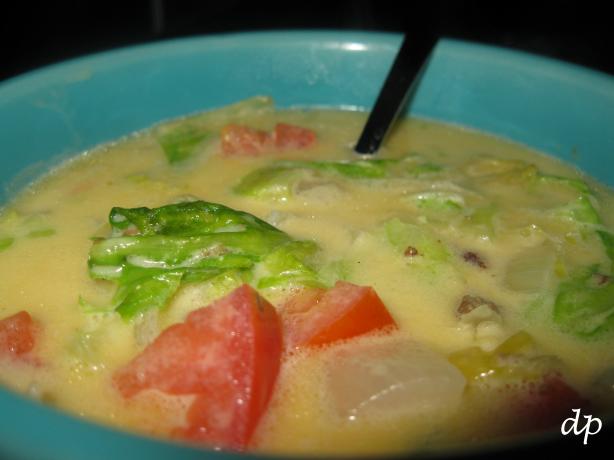 Cheeseburger Soup. Photo by Douglas Poe