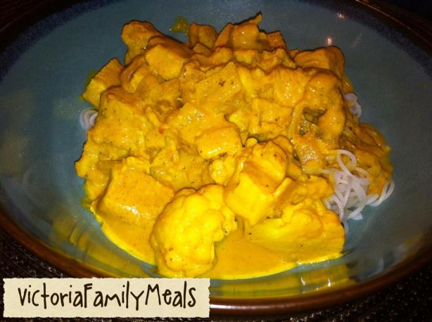 Cream Cheese "butter" Chicken. Photo by Annikki
