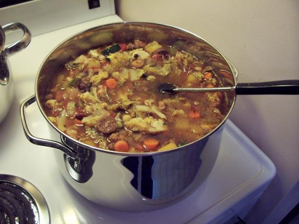 Minestrone Soup. Photo by green_sleeves