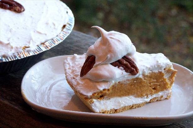 Double Layer Pumpkin Pie. Photo by Mini Chef Ty