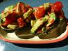 Avocado With Bell Pepper and Tomatoes