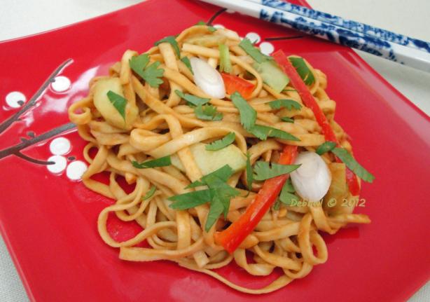 Peanut Noodle Salad (America's Test Kitchen). Photo by Debbwl