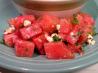 Cheshire and Watermelon Salad. Recipe by threeovens