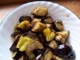Aubergine and Pepper Delight