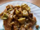 Chicken With Avocado and Nut Sauce