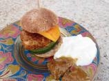 Tandoori Chicken Burgers