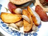 Desir&eacute;e Potatoes Pan-Cooked With Rosemary and Garlic