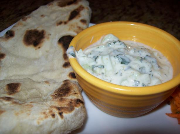 Cooling Mint Cucumber Raita. Photo by Jostlori
