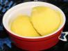 Frozen Peach Yogurt -- Made in a Food Processor!