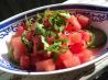 Watermelon Salad With Jalapeno and Lime. Recipe by Melanie D