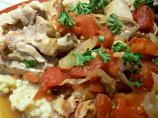 Wine & Tomato Braised Chicken -- Crock Pot