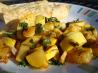 Summer Squash With Toasted Garlic and Lime