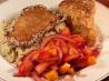 Savoury Mango & Strawberry Salad - Australia. Recipe by Baby Kato