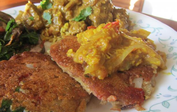 Flat Rice Bread from Southern India: Uttapam. Photo by Rita~