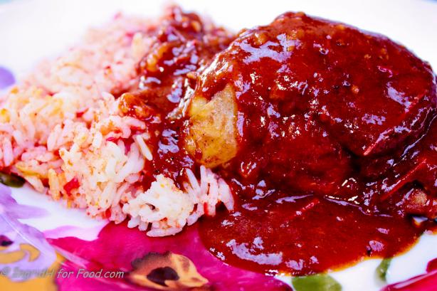 Chicken Mole. Photo by IngridH