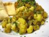 Curried Cauliflower and Potatoes (Aloo Gobi). Recipe by lazyme