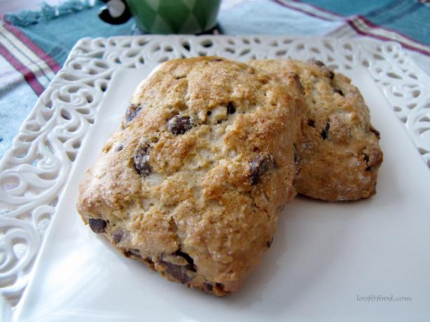 Oatmeal Scones With a Bit of Heaven. Photo by loof