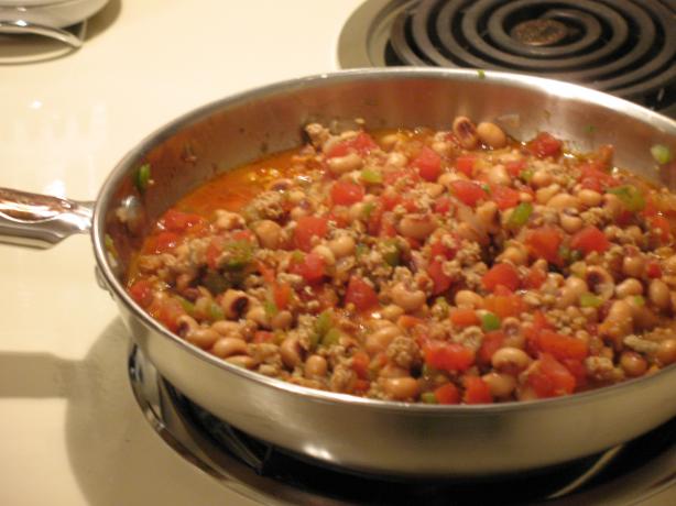 Spicy Black-Eyed Pea Skillet. Photo by J-Lynn