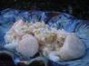 Garlic Scallops. Recipe by threeovens