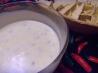 Queso Blanco (White Cheese Dip). Recipe by Random Rachel
