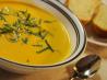 Grilled Yellow Tomato Bisque. Recipe by Random Rachel