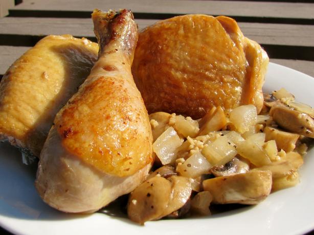 Jacques Pepin's Chicken Thighs. Photo by lazyme