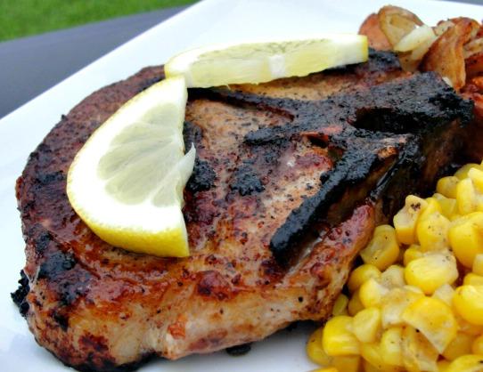 Kid Tested Mother Approved Portuguese Pork Chop. Photo by diner524