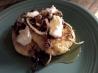 Griddled Polenta Cakes With Caramelized Onions, Goat Cheese, And. Recipe by TwistedButter